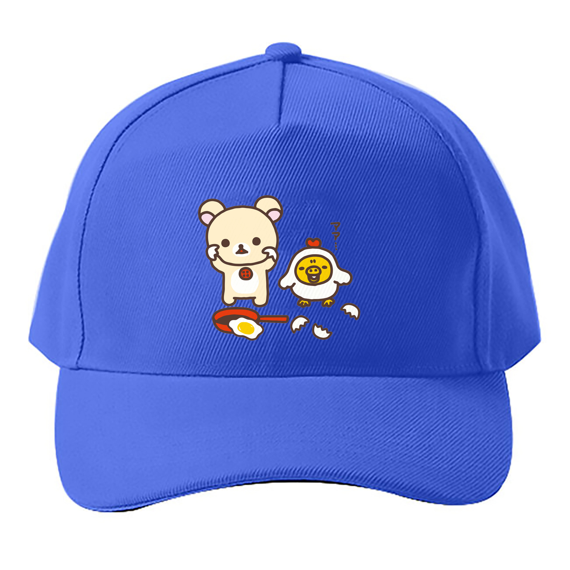 （画像用） リラックマ リラックマ キイロイトリ Rilakkuma Korilakkuma Kiiroitori ベースボールキャップ 綿100％ 男女兼用 帽子 スポーツ